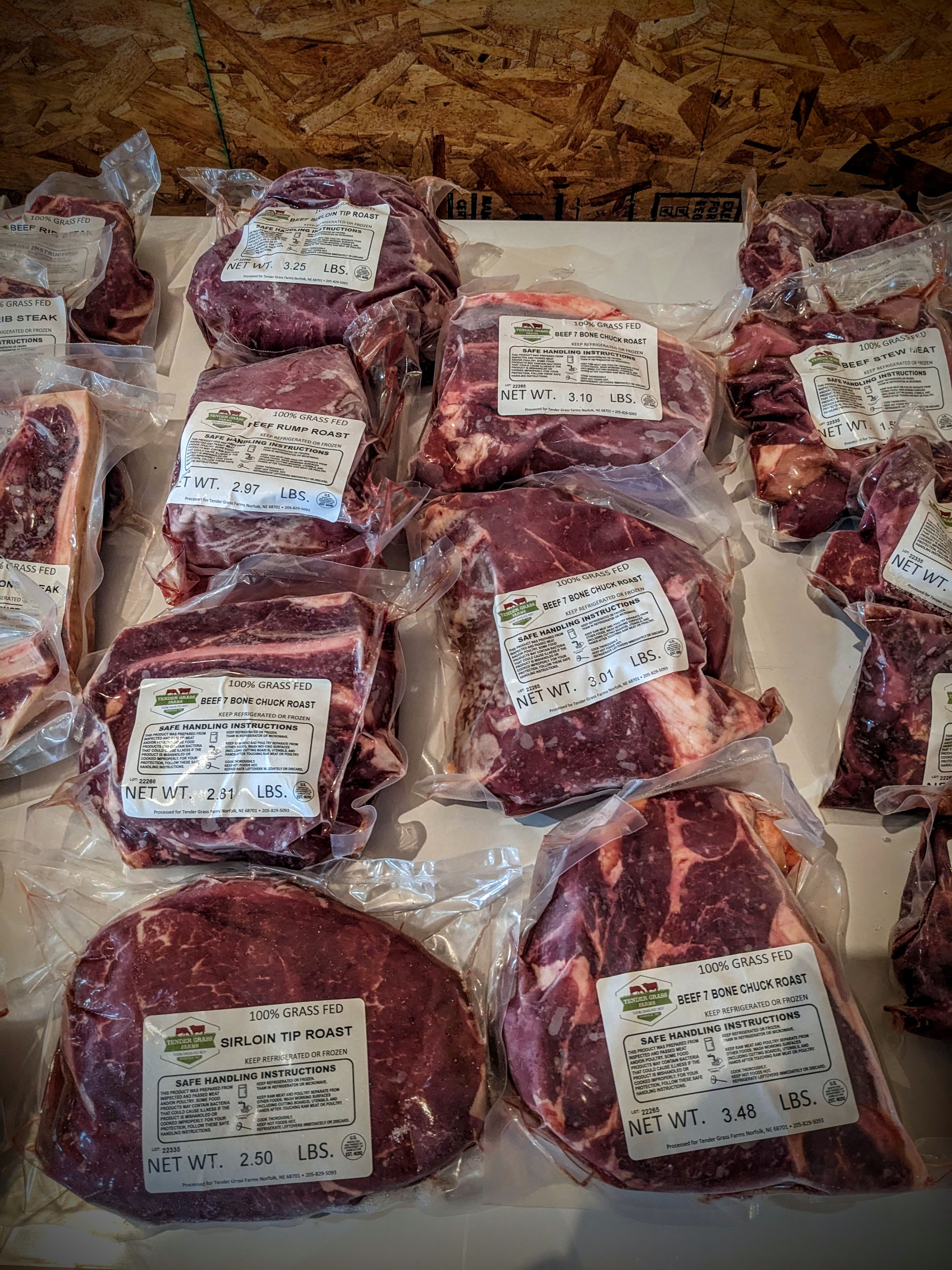 Grass Fed 1/8 Beef – Pasture 104 Grass Fed Meats